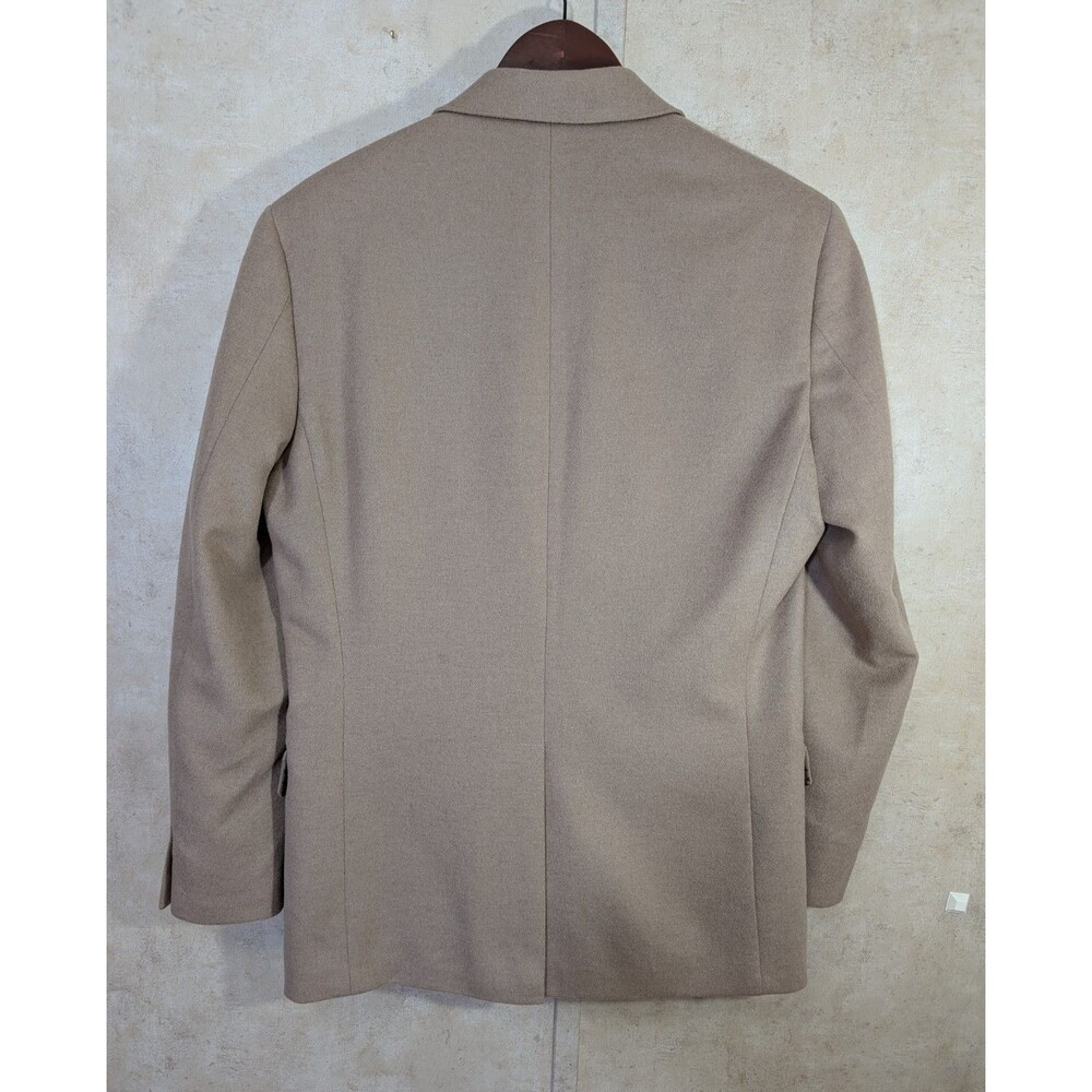 Lauren Ralph Lauren Black Label Blazer 36R Tan Wool Silk Cashmere Coat - Picture 3 of 11
